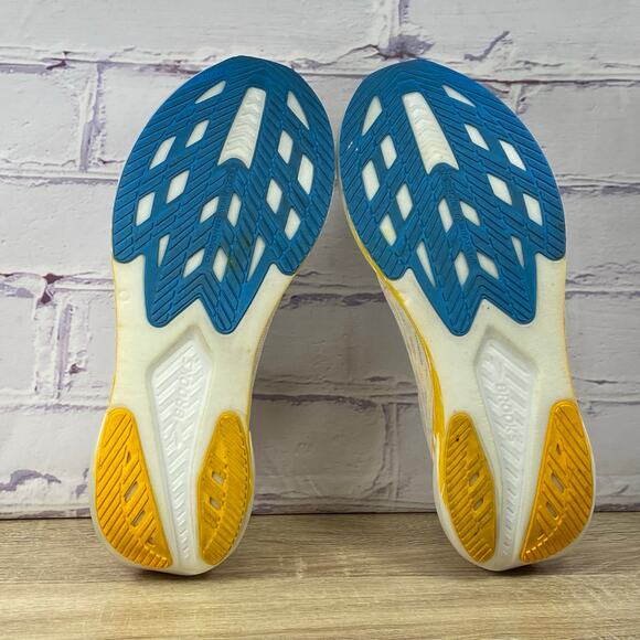 Brooks Hyperion 2 White Pink Running Shoes Women's Size 9.5 Athletic Sneakers - Picture 7 of 8